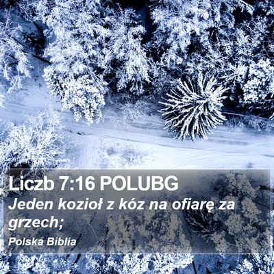 Liczb 7:16 POLUBG Bible Verse Image