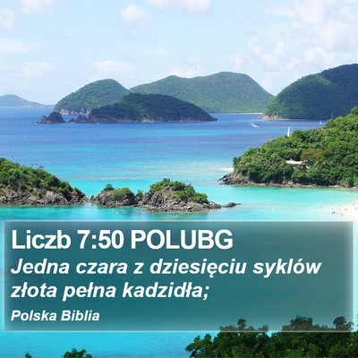 Liczb 7:50 POLUBG Bible Verse Image