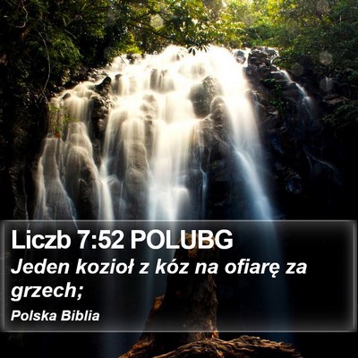 Liczb 7:52 POLUBG Bible Verse Image