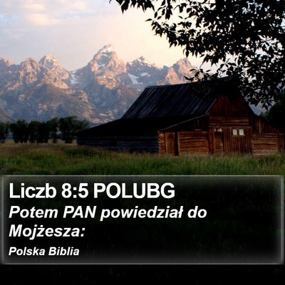 Liczb 8:5 POLUBG Bible Verse Image