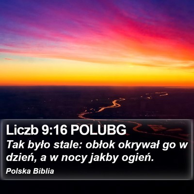 Liczb 9:16 POLUBG Bible Verse Image