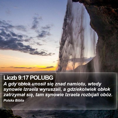 Liczb 9:17 POLUBG Bible Verse Image