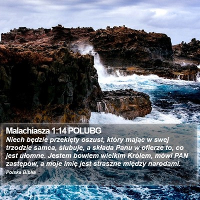 Malachiasza 1:14 POLUBG Bible Verse Image