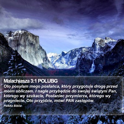 Malachiasza 3:1 POLUBG Bible Verse Image