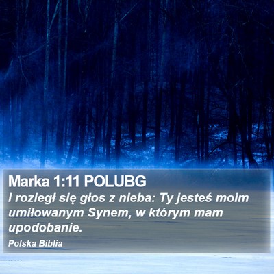 Marka 1:11 POLUBG Bible Verse Image