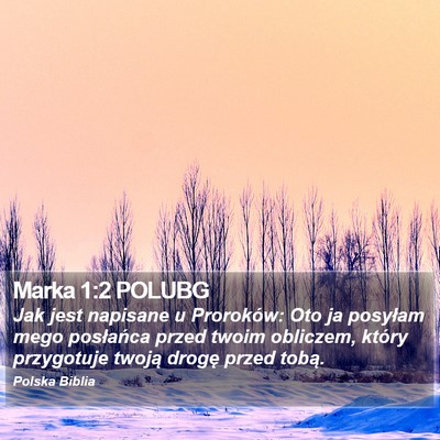 Marka 1:2 POLUBG Bible Verse Image