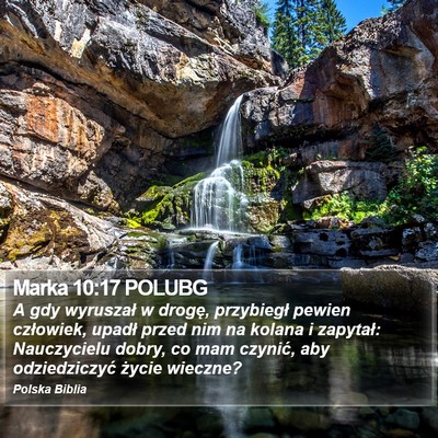 Marka 10:17 POLUBG Bible Verse Image