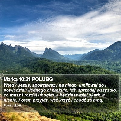 Marka 10:21 POLUBG Bible Verse Image