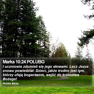 Marka 10:24 POLUBG Bible Verse Image