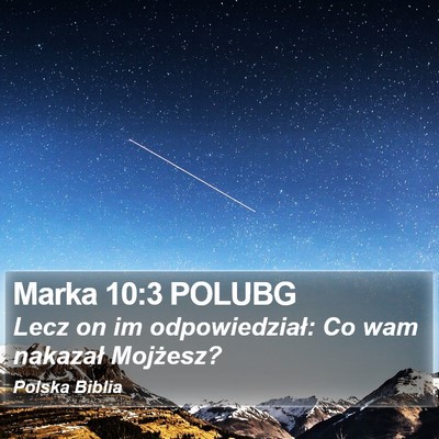 Marka 10:3 POLUBG Bible Verse Image