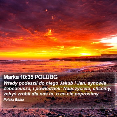 Marka 10:35 POLUBG Bible Verse Image