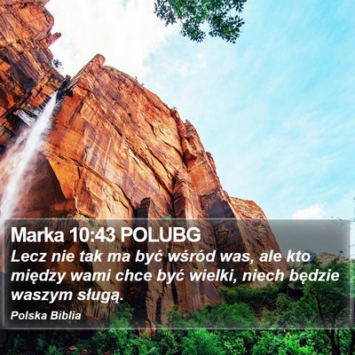 Marka 10:43 POLUBG Bible Verse Image