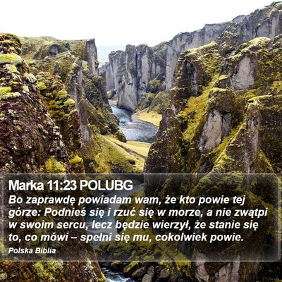 Marka 11:23 POLUBG Bible Verse Image
