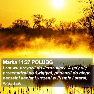 Marka 11:27 POLUBG Bible Verse Image