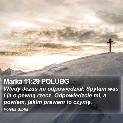 Marka 11:29 POLUBG Bible Verse Image