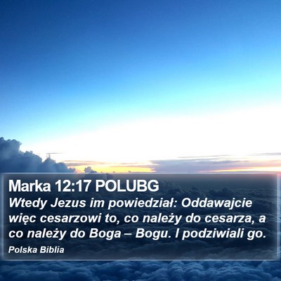 Marka 12:17 POLUBG Bible Verse Image