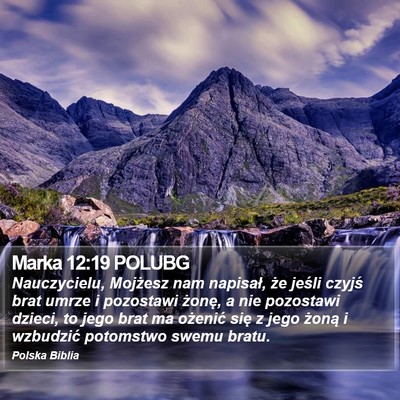 Marka 12:19 POLUBG Bible Verse Image