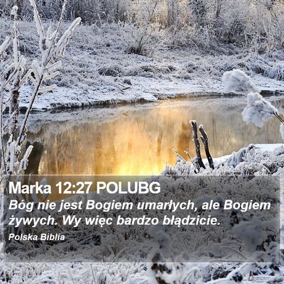 Marka 12:27 POLUBG Bible Verse Image
