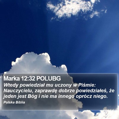 Marka 12:32 POLUBG Bible Verse Image
