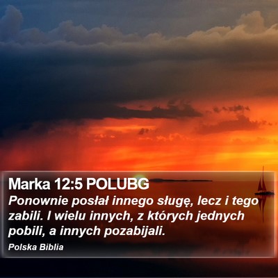 Marka 12:5 POLUBG Bible Verse Image