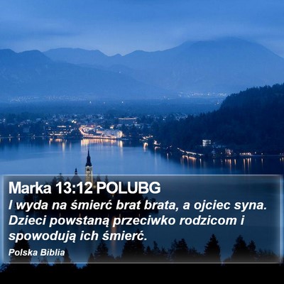 Marka 13:12 POLUBG Bible Verse Image