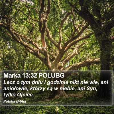 Marka 13:32 POLUBG Bible Verse Image