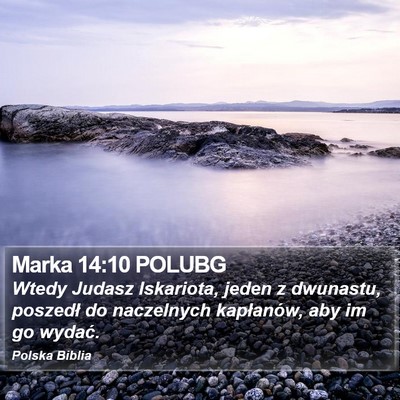Marka 14:10 POLUBG Bible Verse Image