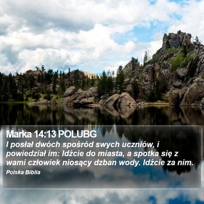 Marka 14:13 POLUBG Bible Verse Image