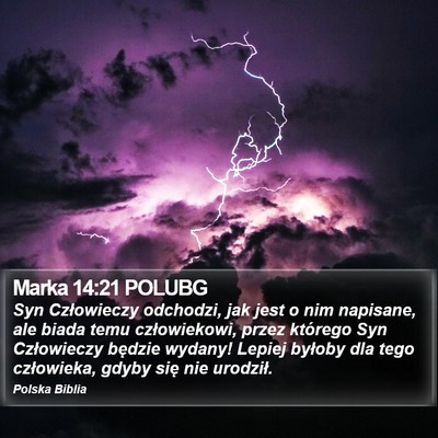 Marka 14:21 POLUBG Bible Verse Image