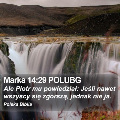 Marka 14:29 POLUBG Bible Verse Image