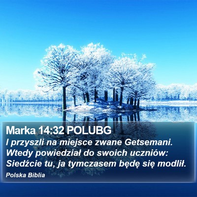 Marka 14:32 POLUBG Bible Verse Image