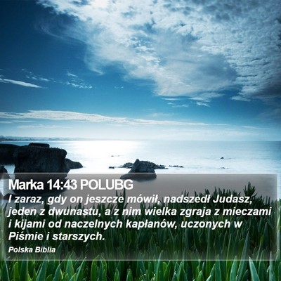 Marka 14:43 POLUBG Bible Verse Image