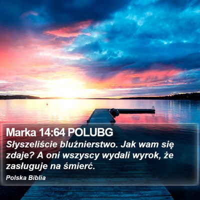 Marka 14:64 POLUBG Bible Verse Image