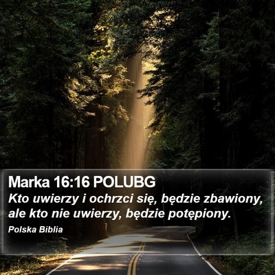 Marka 16:16 POLUBG Bible Verse Image