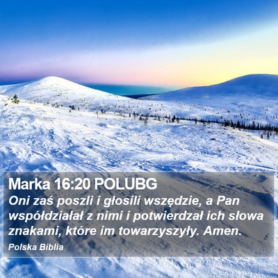 Marka 16:20 POLUBG Bible Verse Image