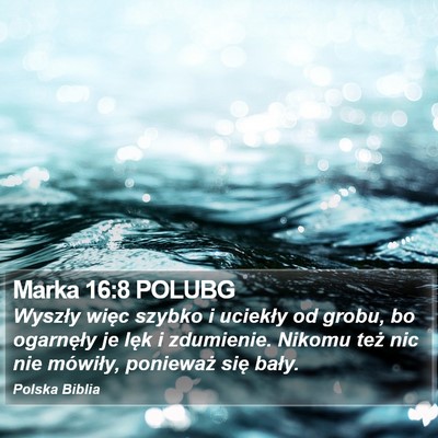 Marka 16:8 POLUBG Bible Verse Image