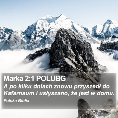 Marka 2:1 POLUBG Bible Verse Image