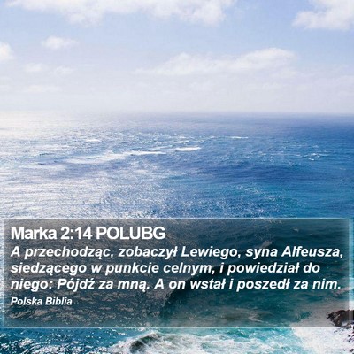 Marka 2:14 POLUBG Bible Verse Image