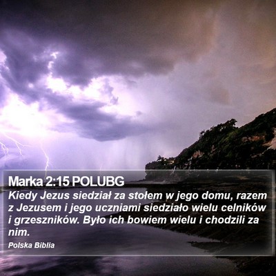 Marka 2:15 POLUBG Bible Verse Image