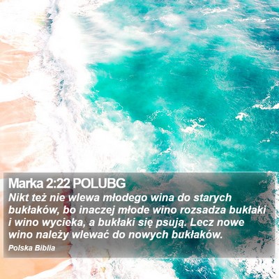 Marka 2:22 POLUBG Bible Verse Image