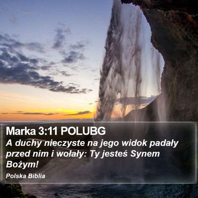 Marka 3:11 POLUBG Bible Verse Image