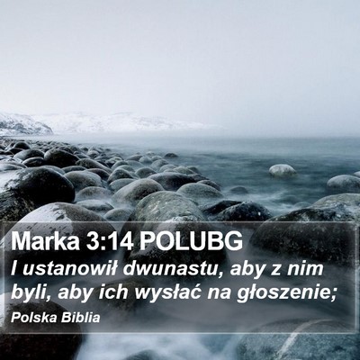 Marka 3:14 POLUBG Bible Verse Image