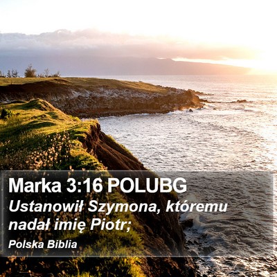 Marka 3:16 POLUBG Bible Verse Image