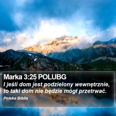 Marka 3:25 POLUBG Bible Verse Image