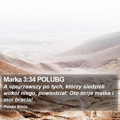 Marka 3:34 POLUBG Bible Verse Image