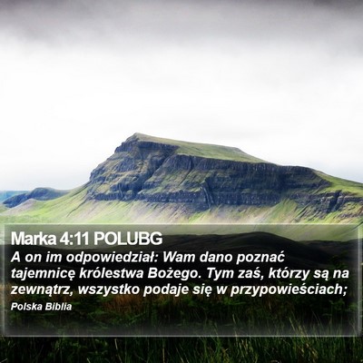 Marka 4:11 POLUBG Bible Verse Image