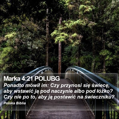 Marka 4:21 POLUBG Bible Verse Image
