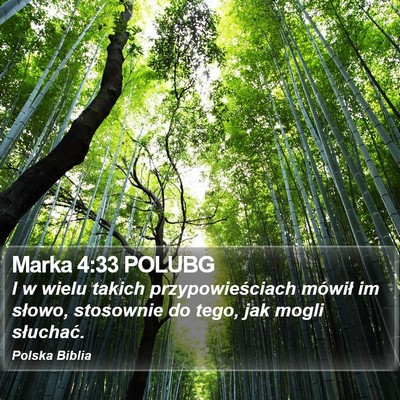 Marka 4:33 POLUBG Bible Verse Image