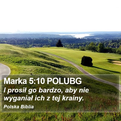 Marka 5:10 POLUBG Bible Verse Image
