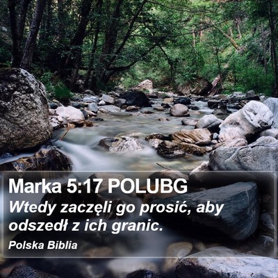 Marka 5:17 POLUBG Bible Verse Image
